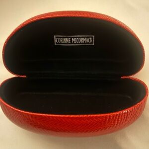Corinne McCormack Hardcover Sunglass Case NWOT & DEFECTS - SEE LISTING PHOTOS‎